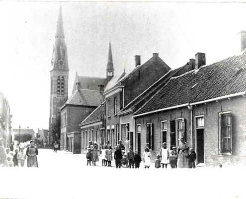 1 Hoogstraat omstreeks 1930